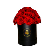 Romantic dome of 26  elegant preserved roses